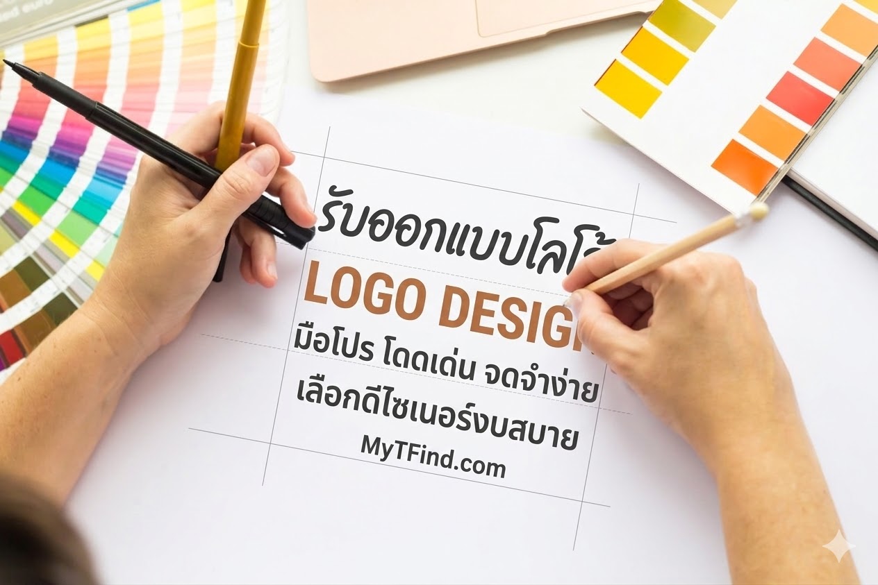 รับออกแบบโลโก้ Logo Design มือโปร โดดเด่น จดจำง่าย เลือกดีไซเนอร์งบสบาย